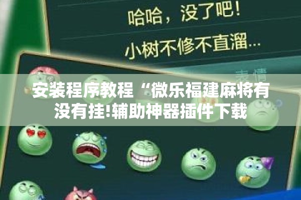 安装程序教程“微乐福建麻将有没有挂!辅助神器插件下载 安装程序教程“微乐福建麻将有没有挂!辅助神器插件下载