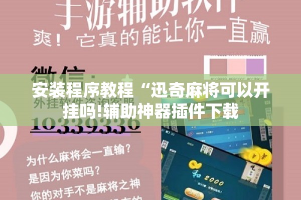 安装程序教程“迅奇麻将可以开挂吗!辅助神器插件下载