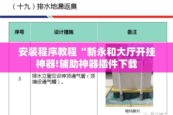 安装程序教程“新永和大厅开挂神器!辅助神器插件下载