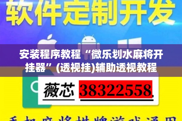 安装程序教程“微乐划水麻将开挂器”(透视挂)辅助透视教程