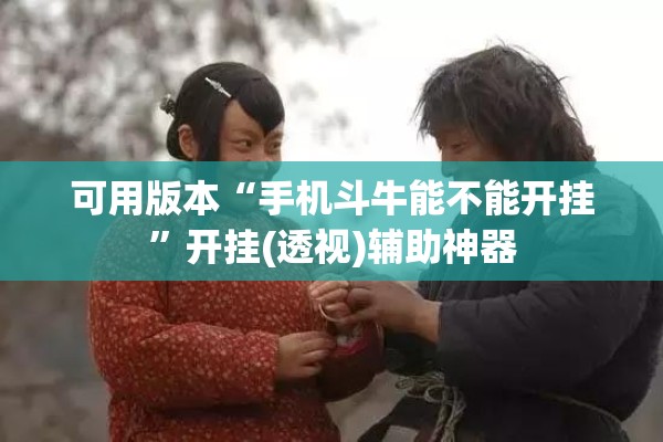 可用版本“手机斗牛能不能开挂”开挂(透视)辅助神器