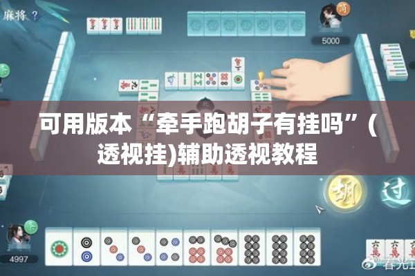 可用版本“牵手跑胡子有挂吗”(透视挂)辅助透视教程