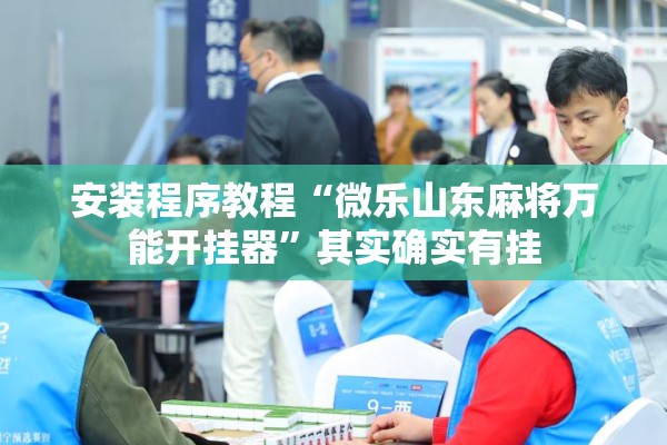 安装程序教程“微乐山东麻将万能开挂器”其实确实有挂