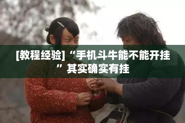 [教程经验]“手机斗牛能不能开挂”其实确实有挂
