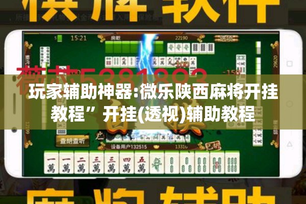 玩家辅助神器:微乐陕西麻将开挂教程”开挂(透视)辅助教程