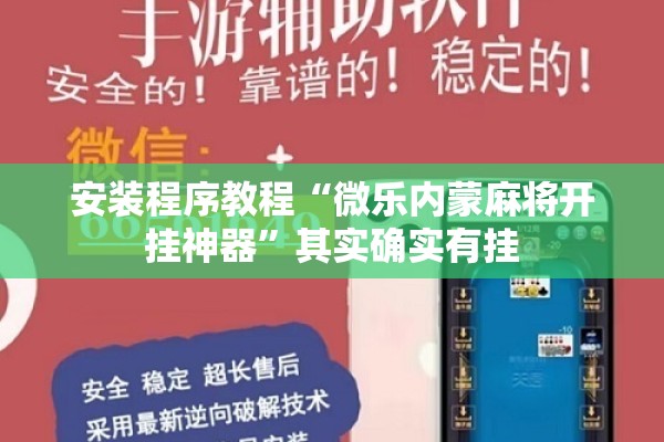 安装程序教程“微乐内蒙麻将开挂神器	”其实确实有挂