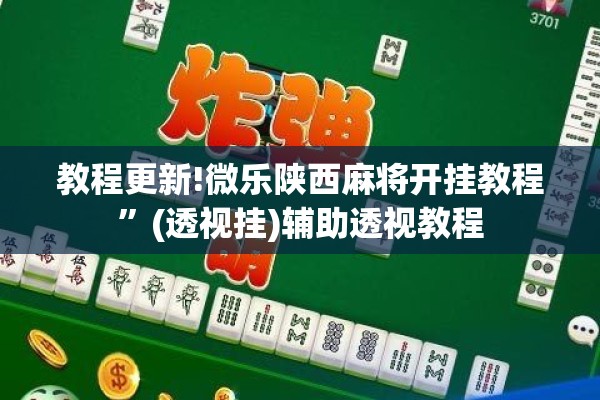教程更新!微乐陕西麻将开挂教程”(透视挂)辅助透视教程