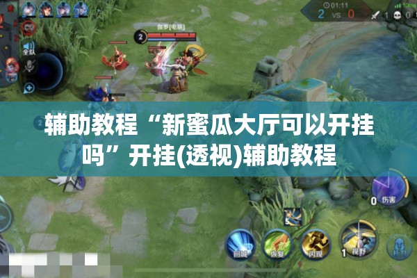 辅助教程“新蜜瓜大厅可以开挂吗	”开挂(透视)辅助教程