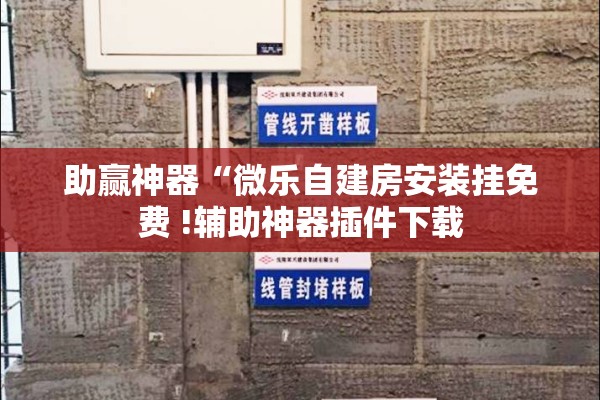 助赢神器“微乐自建房安装挂免费 !辅助神器插件下载