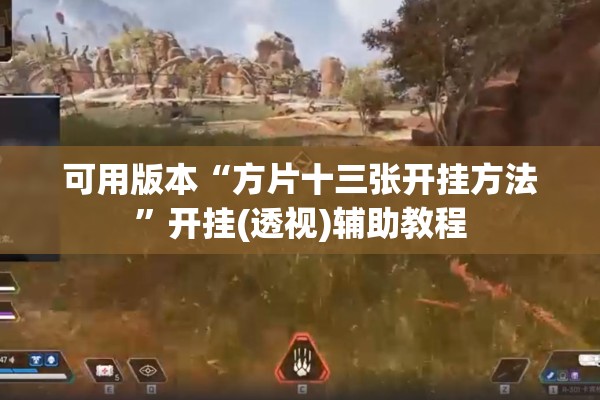 可用版本“方片十三张开挂方法”开挂(透视)辅助教程