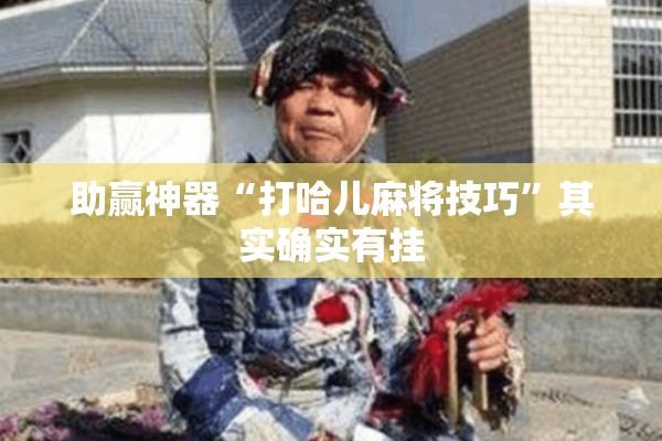 助赢神器“打哈儿麻将技巧”其实确实有挂
