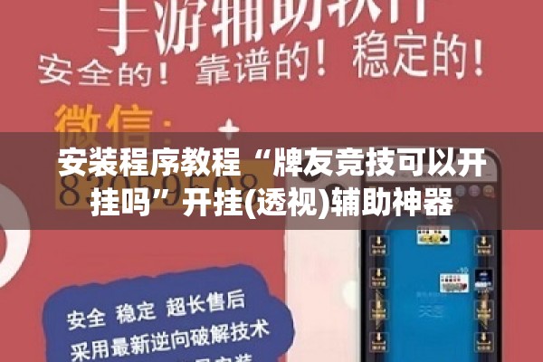 安装程序教程“牌友竞技可以开挂吗	”开挂(透视)辅助神器