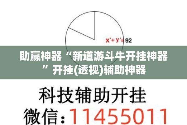 助赢神器“新道游斗牛开挂神器”开挂(透视)辅助神器