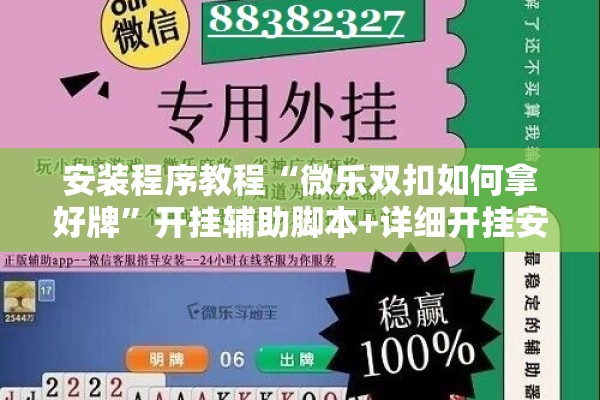 安装程序教程“微乐双扣如何拿好牌”开挂辅助脚本+详细开挂安装教程