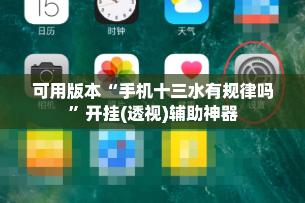 可用版本“手机十三水有规律吗”开挂(透视)辅助神器