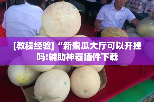 [教程经验]“新蜜瓜大厅可以开挂吗!辅助神器插件下载