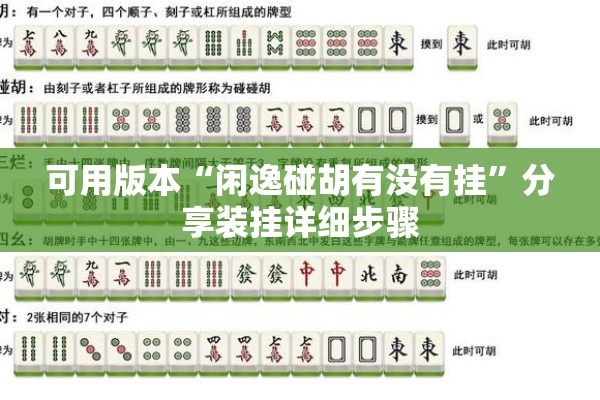可用版本“闲逸碰胡有没有挂	”分享装挂详细步骤