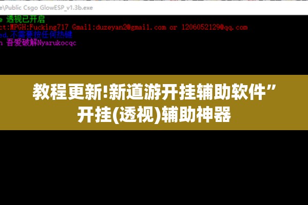 教程更新!新道游开挂辅助软件”开挂(透视)辅助神器