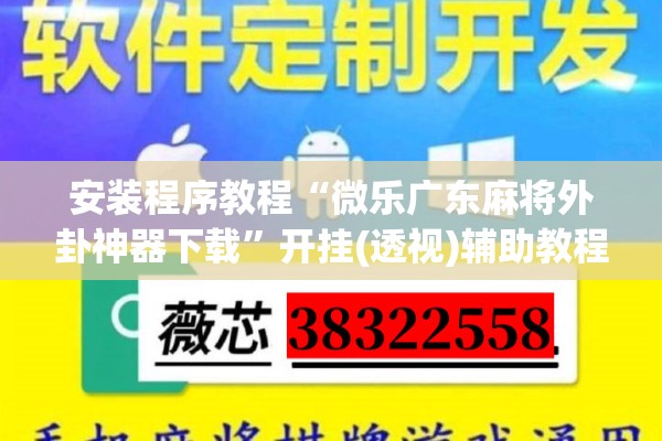 安装程序教程“微乐广东麻将外卦神器下载	”开挂(透视)辅助教程