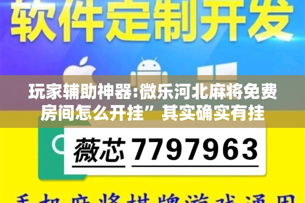玩家辅助神器:微乐河北麻将免费房间怎么开挂	”其实确实有挂