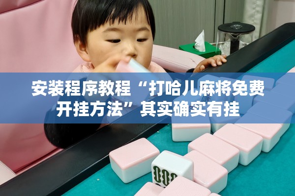 安装程序教程“打哈儿麻将免费开挂方法”其实确实有挂