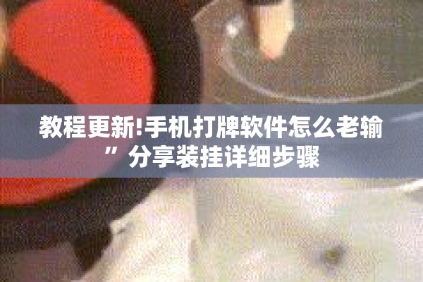教程更新!手机打牌软件怎么老输	”分享装挂详细步骤