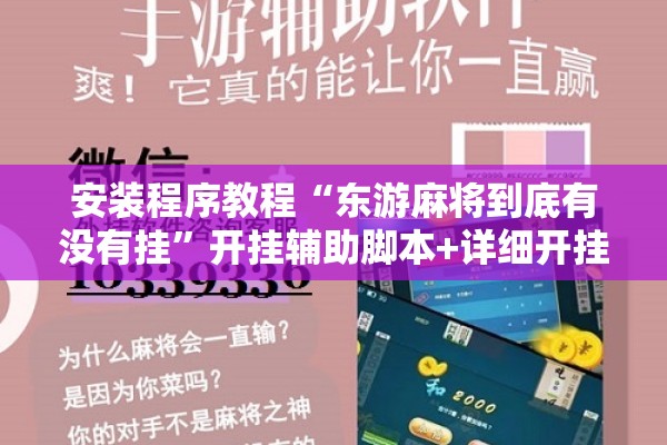 安装程序教程“东游麻将到底有没有挂	”开挂辅助脚本+详细开挂安装教程