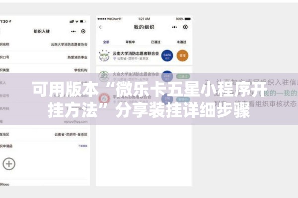 可用版本“微乐卡五星小程序开挂方法”分享装挂详细步骤