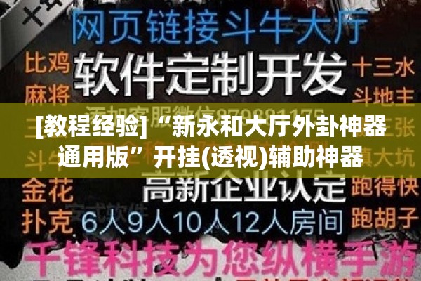 [教程经验]“新永和大厅外卦神器通用版”开挂(透视)辅助神器