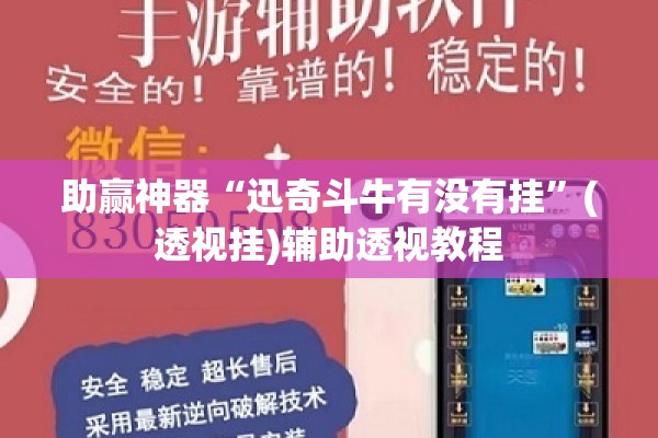 助赢神器“迅奇斗牛有没有挂	”(透视挂)辅助透视教程