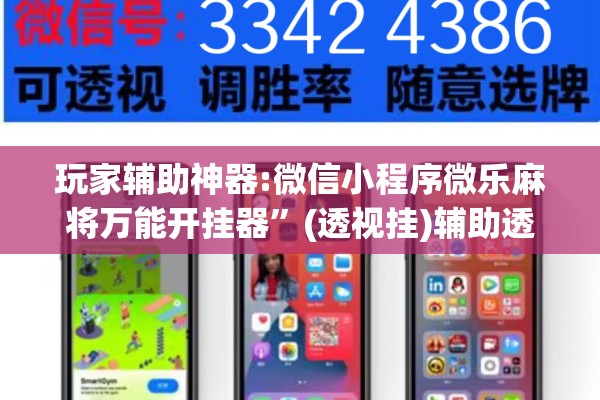 玩家辅助神器:微信小程序微乐麻将万能开挂器”(透视挂)辅助透视教程