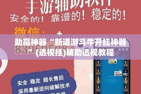 助赢神器“新道游斗牛开挂神器	”(透视挂)辅助透视教程
