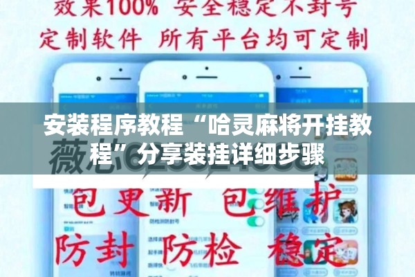 安装程序教程“哈灵麻将开挂教程”分享装挂详细步骤