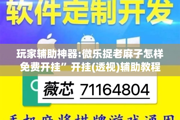 玩家辅助神器:微乐捉老麻子怎样免费开挂	”开挂(透视)辅助教程