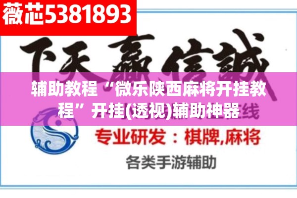 辅助教程“微乐陕西麻将开挂教程	”开挂(透视)辅助神器