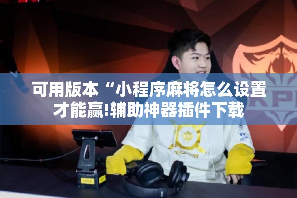 可用版本“小程序麻将怎么设置才能赢!辅助神器插件下载