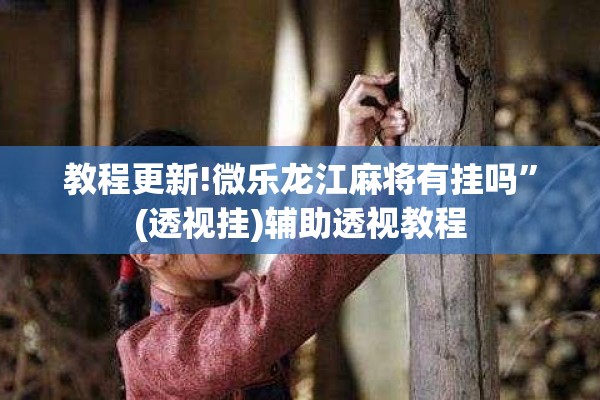 教程更新!微乐龙江麻将有挂吗	”(透视挂)辅助透视教程