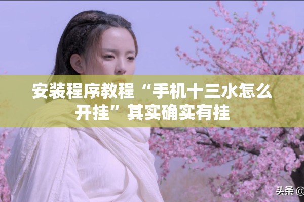 安装程序教程“手机十三水怎么开挂”其实确实有挂