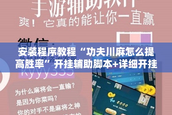 安装程序教程“功夫川麻怎么提高胜率	”开挂辅助脚本+详细开挂安装教程