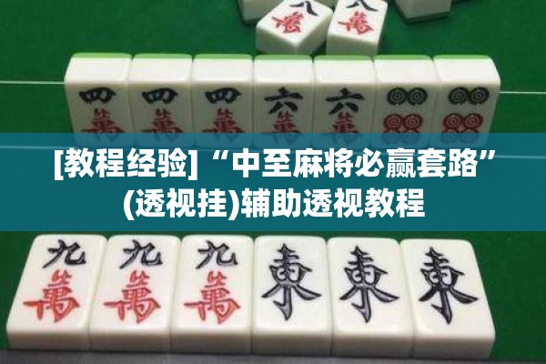 [教程经验]“中至麻将必赢套路	”(透视挂)辅助透视教程