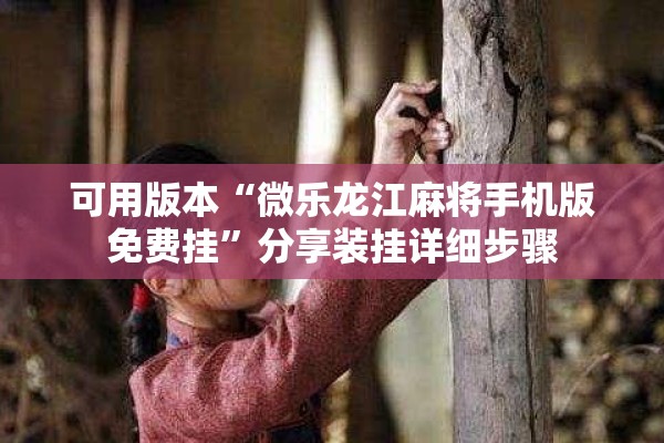 可用版本“微乐龙江麻将手机版免费挂	”分享装挂详细步骤