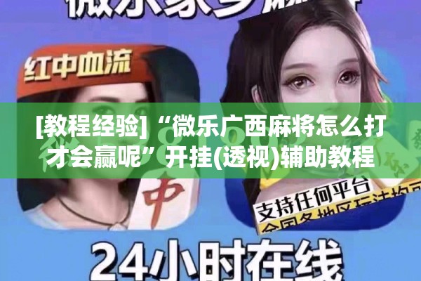 [教程经验]“微乐广西麻将怎么打才会赢呢”开挂(透视)辅助教程