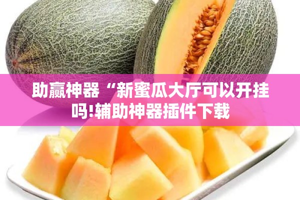 助赢神器“新蜜瓜大厅可以开挂吗!辅助神器插件下载