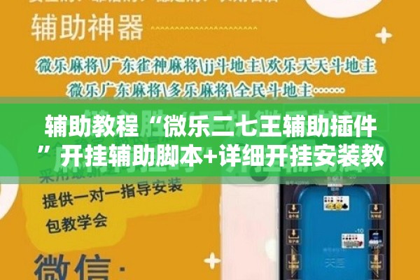 辅助教程“微乐二七王辅助插件”开挂辅助脚本+详细开挂安装教程