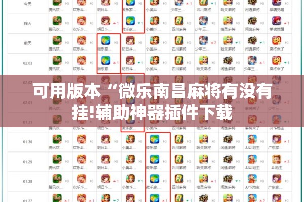 可用版本“微乐南昌麻将有没有挂!辅助神器插件下载 可用版本“微乐南昌麻将有没有挂!辅助神器插件下载