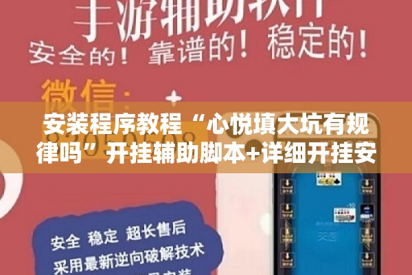 安装程序教程“心悦填大坑有规律吗	”开挂辅助脚本+详细开挂安装教程