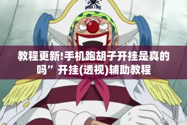 教程更新!手机跑胡子开挂是真的吗	”开挂(透视)辅助教程