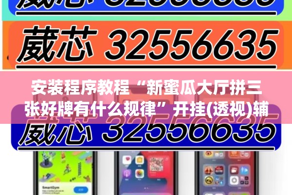 安装程序教程“新蜜瓜大厅拼三张好牌有什么规律”开挂(透视)辅助神器