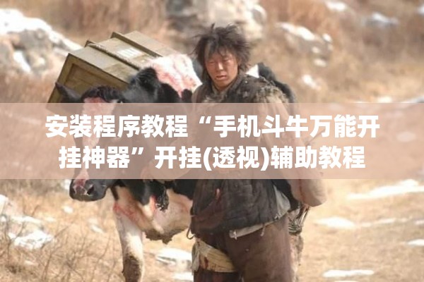 安装程序教程“手机斗牛万能开挂神器”开挂(透视)辅助教程