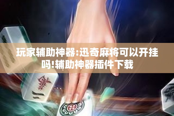 玩家辅助神器:迅奇麻将可以开挂吗!辅助神器插件下载